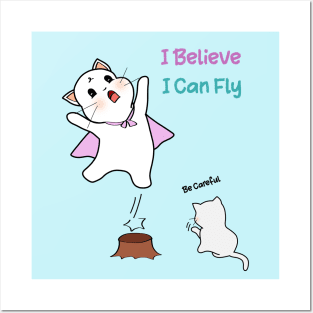 I Believe I Can Fly Posters and Art